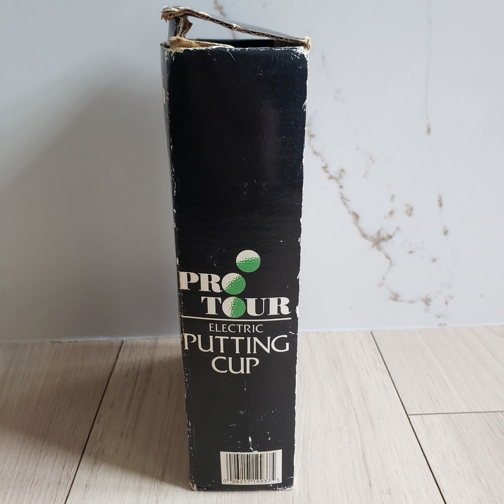 Swank Pro Tour Electric Putting Cup Unisex OS Black Vintage Golf Practice Toy - Picture 4 of 10
